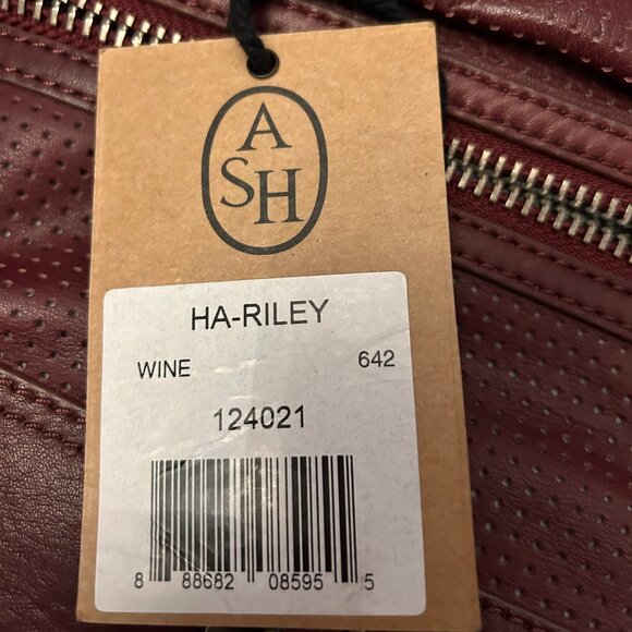 Never worn, NWT, Ash "Riley" Crossbody Bag with Dustbag in Rare Wine color - Picture 5 of 8